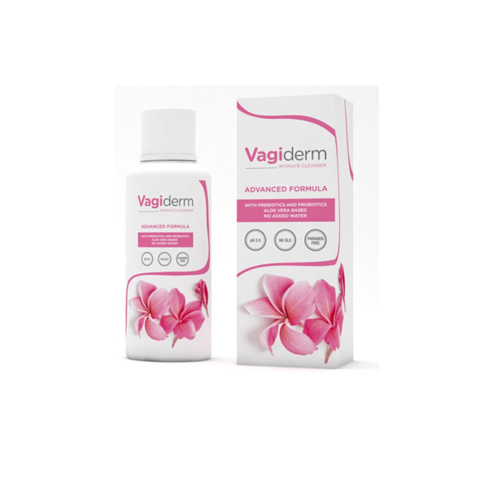 Vagiderm Intimate Cleanser Intimate Cleanser Liquid Vagiderm | pH Balanced Intimate Wash Daily Intimate Cleanser - 200ml