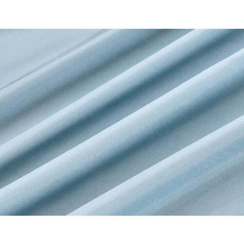Jogo de lençóis de microfibra azul chambray tamanho King com 6 peças 1
