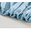Jogo de lençóis de microfibra azul chambray tamanho King com 6 peças 4