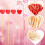 Palillos de cóctel de bambú con forma de corazón (paquete de 100) 2