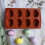 Silikonform med 8 hulrom for baking og sjokoladelaging 5