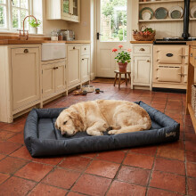 Actiaspet Waterproof Dog Crate Bed XX-Large 42" Grey