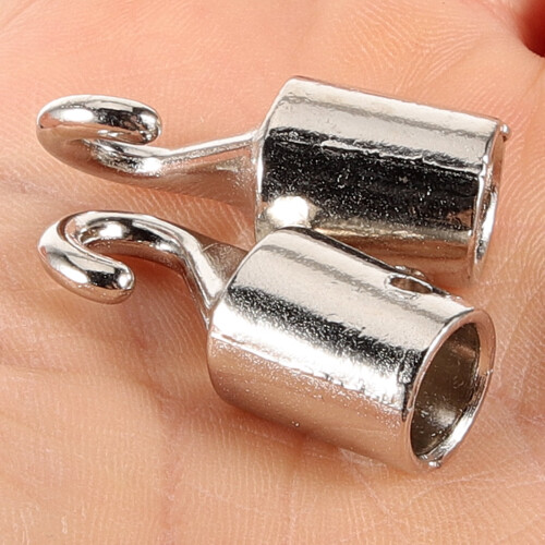 Blind Wand Hook Tip Replacement Metal 4Pcs 1