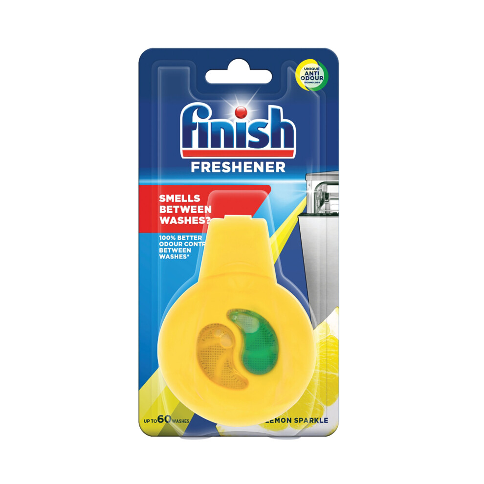 Finish Dishwasher Freshener Lemon (Pack Of 10) 3268198