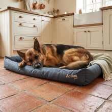 Actiaspet Waterproof Dog Crate Bed XXX-Large 48" Grey