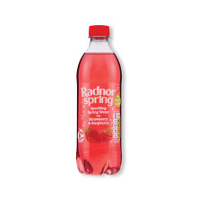 Radnor Spring Sparkling Spring Water Strawberry and Raspberry Soft Drink 500ml (Pack of 24) P-RS5SPSR/24