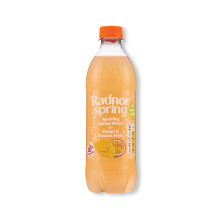 Radnor Spring Sparkling Spring Water Mango and Passion Fruit Soft Drink 500ml (Pack of 24) P-RS5SPMP/24
