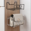Handtaschenhalter zur Wandmontage White 3