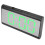 Réveil LED Miroir Vert 8x3.3x15.9 cm 3xAAA 15