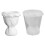 3D Flower Bouquets Shape Silicone Vase Molds Easy Demolding-S 1