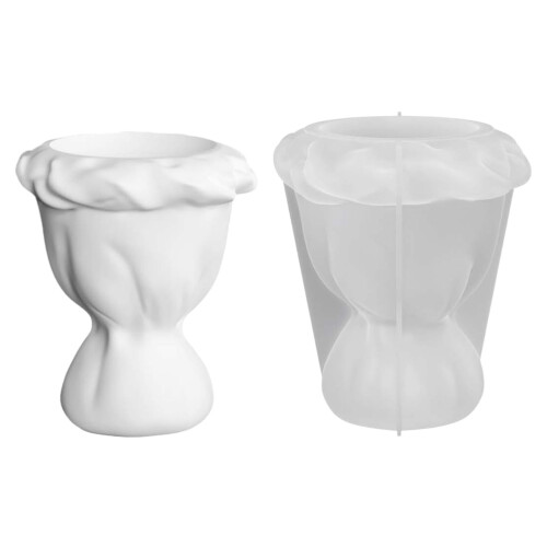 3D Flower Bouquets Shape Silicone Vase Molds Easy Demolding-S