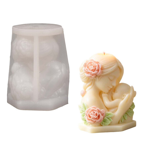 Creative Silicone Flower Bouquet Mould Ideal For Epoxy Resin