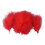 100Pcs Assorted Color Natural Feather 15-20CM Craft Feather-Red 1
