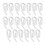 Flexibler PVC-Vorhanghaken. Einfache Installation, funktioniert 1