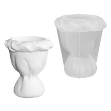Moules de Vase en Silicone en forme de Bouquets de fleurs,-L
