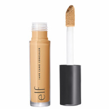 e.l.f. 16HR Camo Concealer, Full Coverage, Matte Finish Under-Eye & Blemish Corrector, Hydrating Formula, 16-Hour Crease-Resistant Wear, Medium Peach