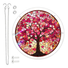 Acrylic Puzzle Sun Catchers Stained Glass Window-C