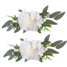 Curtain Tiebacks for Home Bedroom Living Room-Type A white