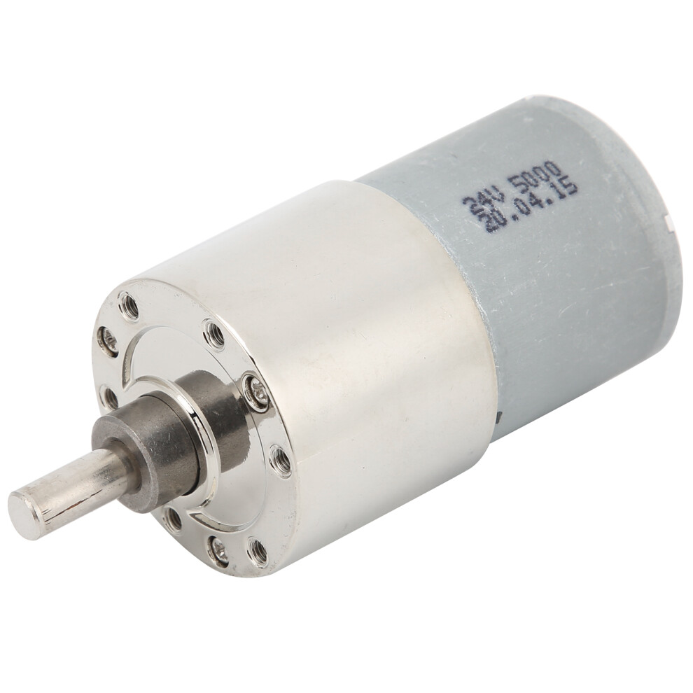 24V DC Gear Motor 50rpm Low Speed High Torque