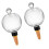 Pointes d'arrosage en plastique Transparent-Ensemble de 2 pièces 1