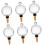Outil d'irrigation progressif transparent des-6 pièces 1