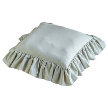 Lace Trimmed Dining Chair Pad Washable And-70*120cm Light Green