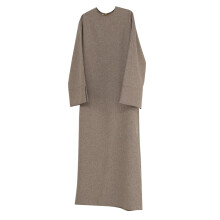 Women's Loose-Fit Casual Abaya Solid Color Plus Size
