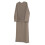 Women's Loose-Fit Casual Abaya Solid Color Plus Size 1