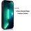 Μαλακή θήκη από δέρμα PU για iPhone13Pro Max, προστατευτικό πίσω κάλυμμα ολόκληρου του 5