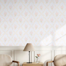 Non-Pasted Non-Woven 3D Embossed Wallpaper Roll