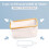 Toiletpapieropbergmand Beige 12 rollen 4