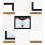 8x10 Navy Blue Wood Composite Picture Frame 6-Pack 5