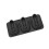 3 Cavities Nut Silicone Chocolate Mold For Mousses-Black 1