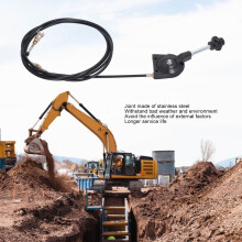 Heavy Duty Throttle Cable 4.5m Excavator Truck