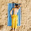 Extra grote gestreepte strandhanddoek 140x70cm 5