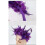 Retro Floral Feather Headpiece Bohemian Yellow 4