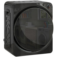 5kg Vented Tumble Dryer, Compact Dryer with 5 Drying Modes, Black