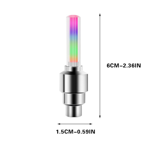 LED Bike Wheel Lights Motion Activated Waterproof 2 Pack 1