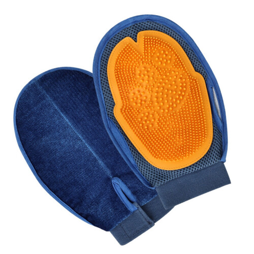 Two Function Grooming Mitt canines And Cats With 8mm Soft Rubber