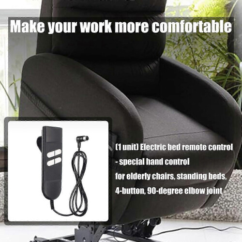 Durability ABS Motorized Bed Remote Featuring 4 Button And Comfortable Grip For Senior Mobilities Assistance 1
