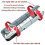 Cable Pulling Swivel Wire Bearing Breakaway Swivel 1 Ton - 1pcs 5