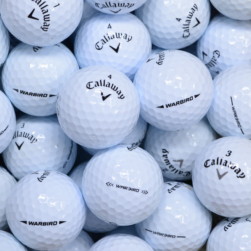Callaway Warbird Lake Golf Balls Grade A - 24 Pack White