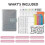 A6 PU Leather Budget Planner Binder Organizer for Financial Planning Money Saving Folder 3
