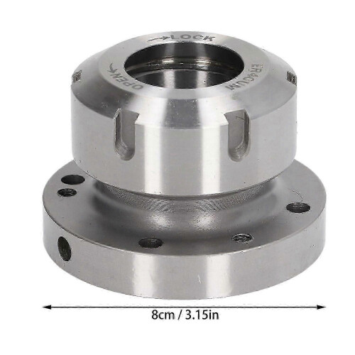 ER40 80mm Diameter Clamping Collet Chuck Compact Replacement for CNC Milling Lathe Machine 1