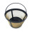 Stainless Steel Coffee Filter 4-6 Cup Reusable Basket 1