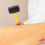 Modell Gummiklopfhammer – 29,5 cm, Kopf 7,9  4,8 cm 4