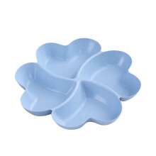 Flower-Shaped Snack Storage Box with Lid, Clear Compartment Tray for Candy, Appetizers, Fruit, Nuts & Veggies – Compatible with Party Platters