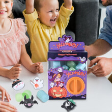 Machines à mini-jouets capsules d'Halloween, œufs surprises, jeu interactif Gacha pour enfants, divertissement pour la chasse aux bonbons