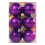 Christmas Tree Balls Purple 5cm 12 Pcs 1