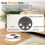 RisingFF Dispenser automatico di cibo e integratori per gatti e cani di piccola taglia, con timer (rosa). 5